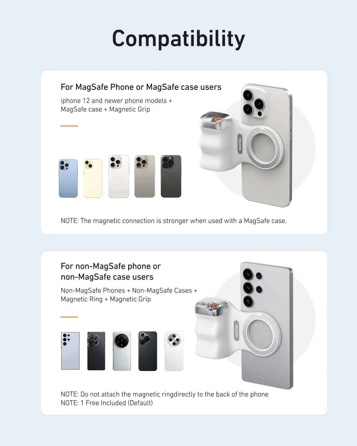 MagSafe Kamera-Handgriff Pro für Smartphones Peks-Shop