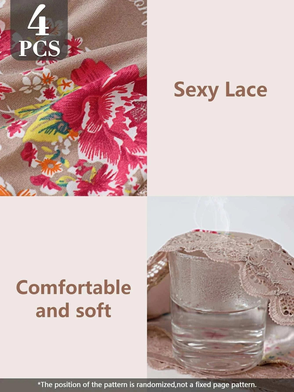 Romantische Spitzen-Slips Komfort und Stil Peks-Shop