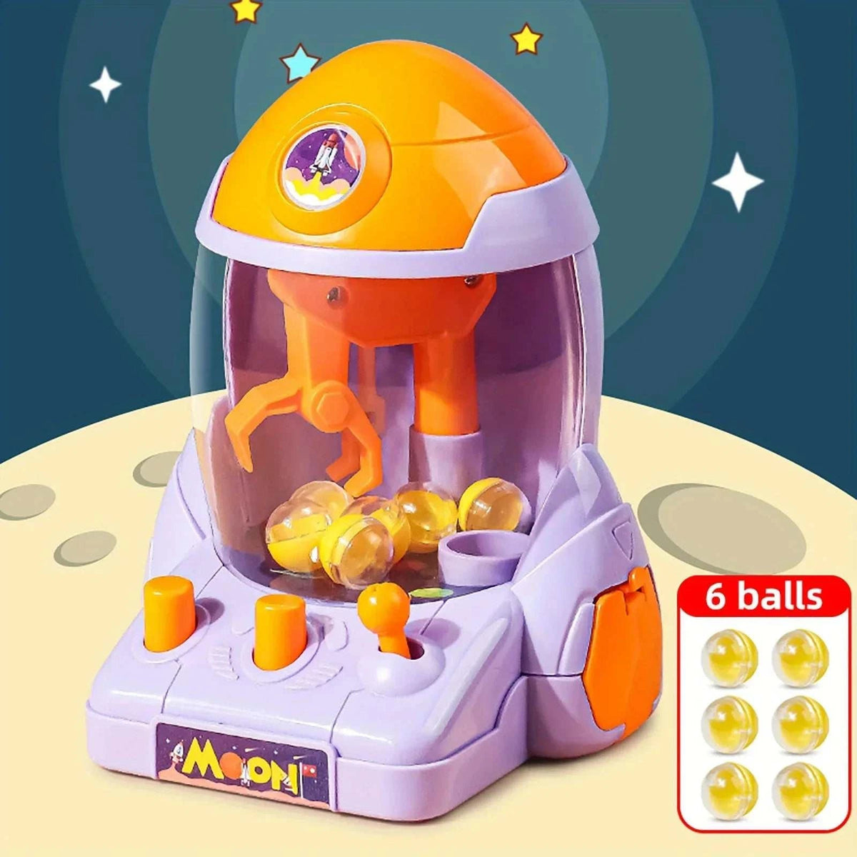 Raketen Fangspiel Mini-Klauer Tischkonsole Peks-Shop