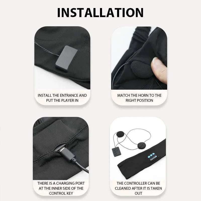 Sanfter Schlaf Bluetooth-Stirnband Peks-Shop