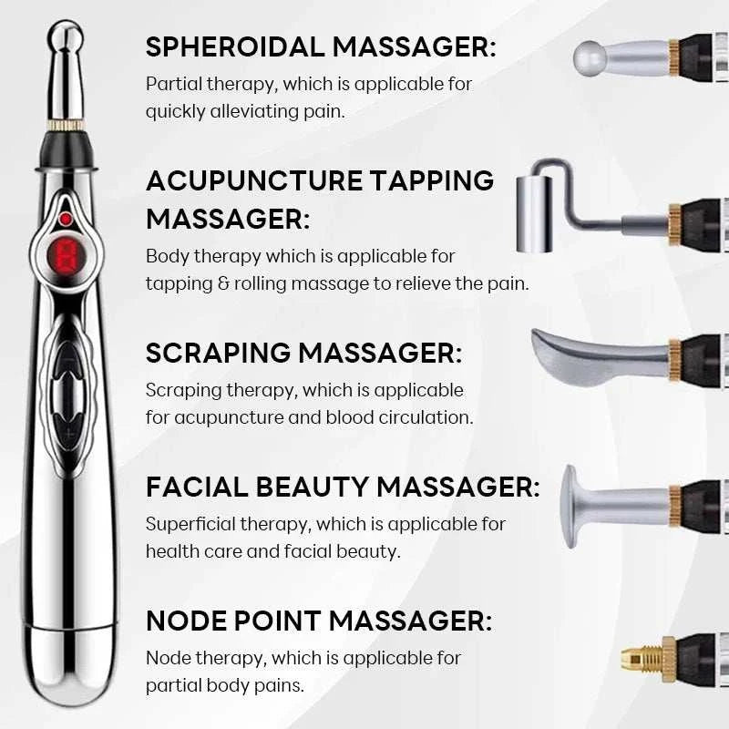 Elektrischer Akupunktur-Stift für Meridianmassage & Wohlbefinden Peks-Shop