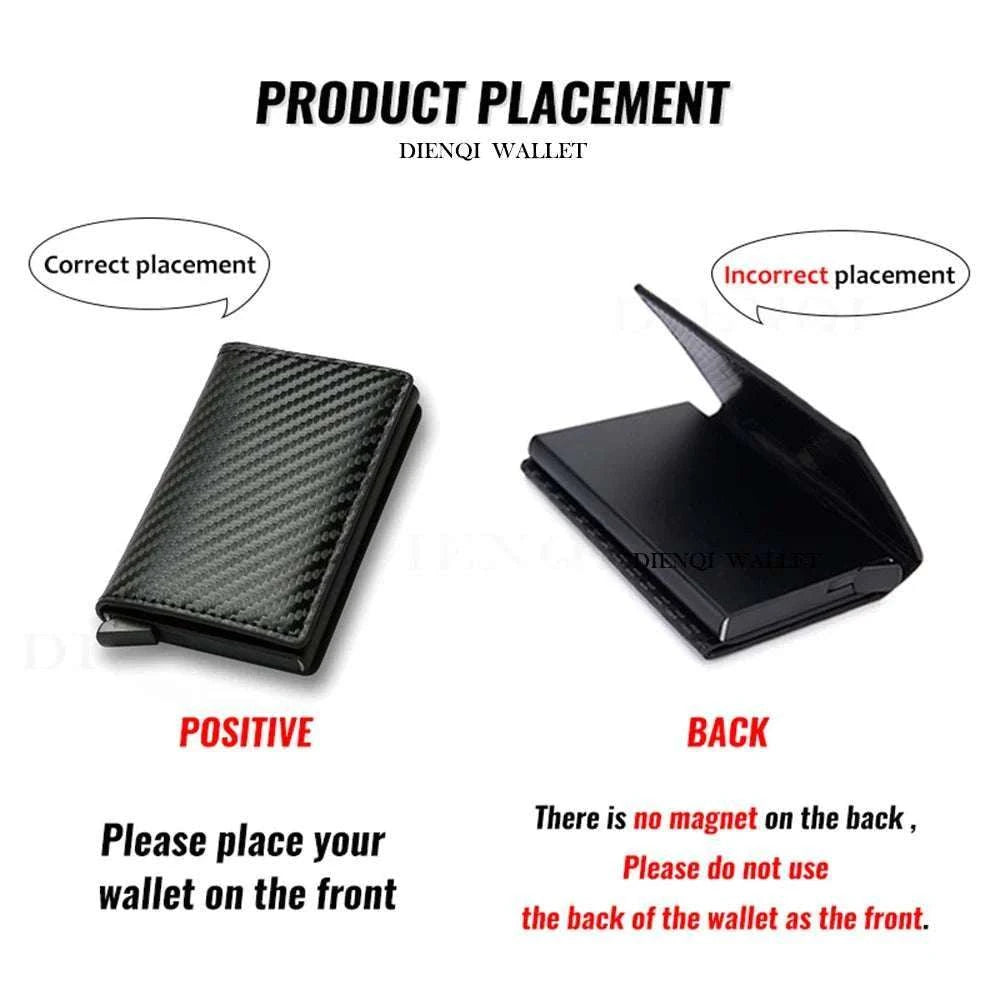 Slim Smart Carbon RFID Geldbörse Peks-Shop