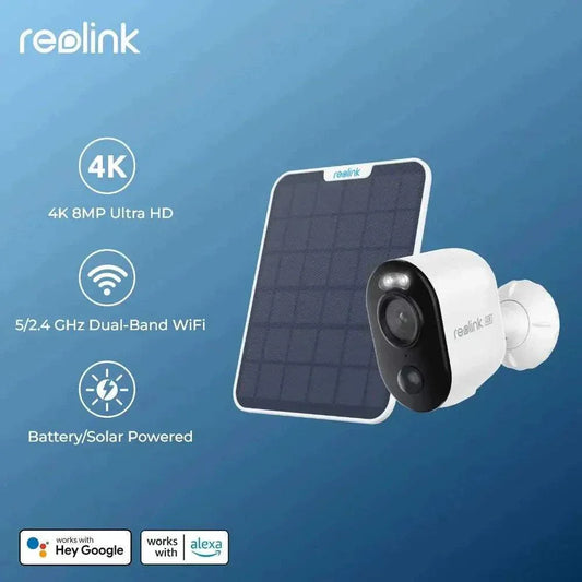 Reolink UltraGuard 4K 8MP outdoor wireless security camera with color night vision and solar power