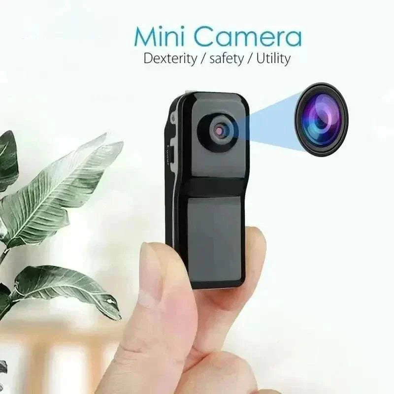 Kompakte Mini DV Cam tragbare HD Sicherheitskamera mit wiederaufladbarem Akku und robustem Gehäuse