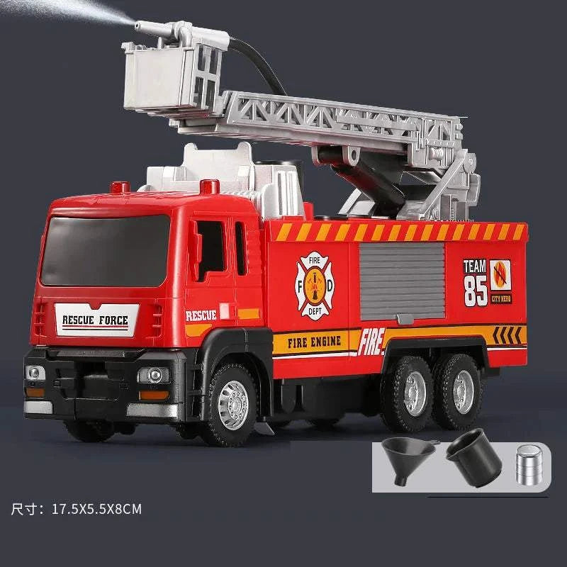 Feuerwehr Löschwagen Rettungs-Sprühwagen Spielzeug