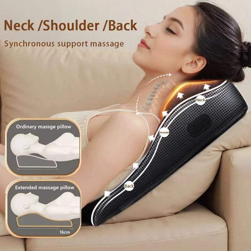 RelaxPro Shiatsu Neck Massager Cushion