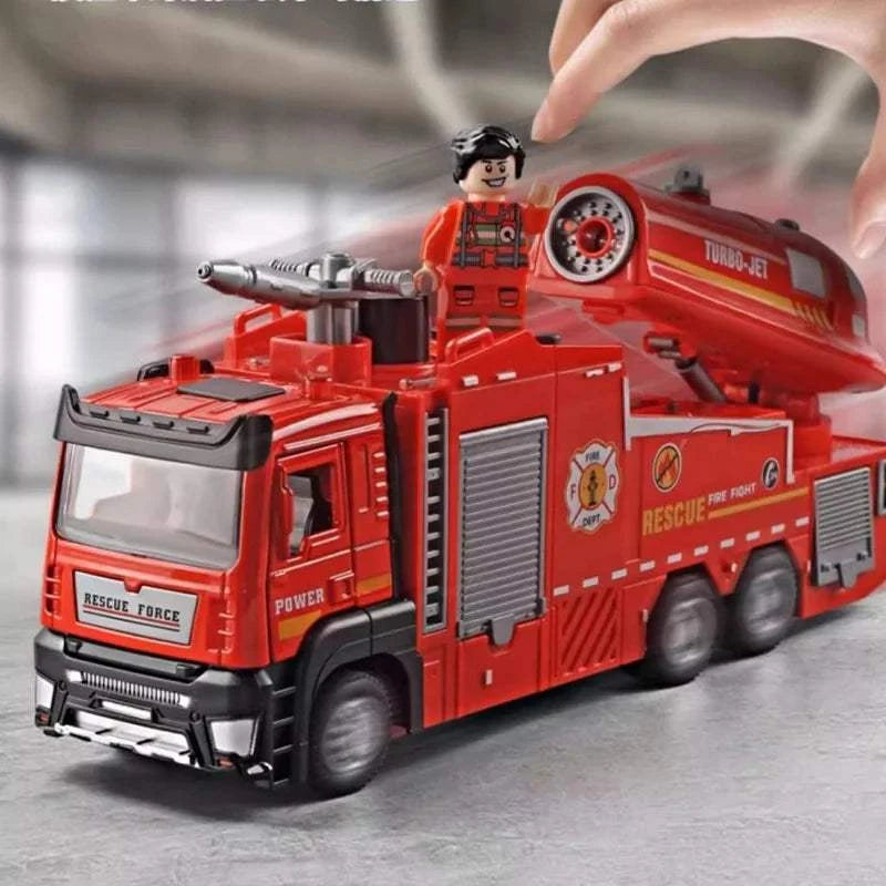 Feuerwehr Löschwagen Rettungs-Sprühwagen Spielzeug