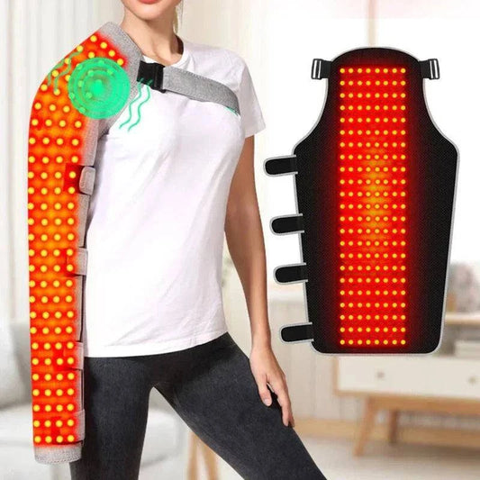 PowerHeat Pro Ellbogen Rotlicht- und Wärme-Massagegerät zur Schmerzlinderung und Regeneration