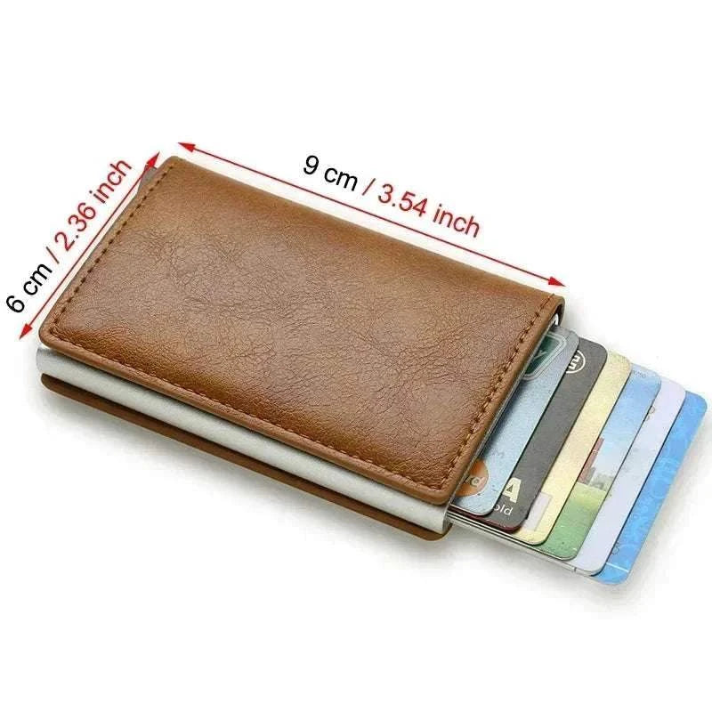 Slim Smart Carbon RFID Geldbörse