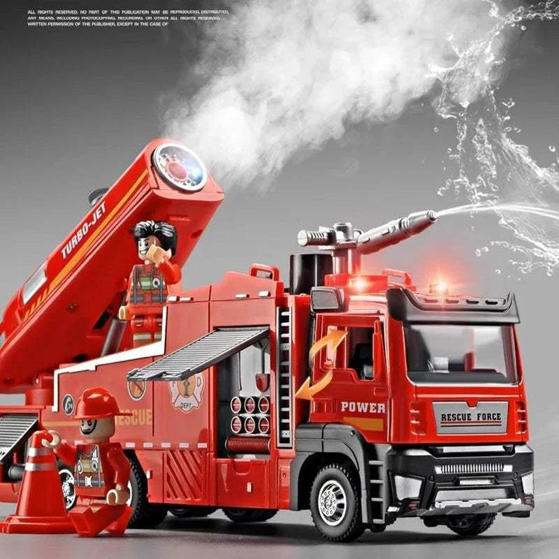 Feuerwehr Löschwagen Rettungs-Sprühwagen Spielzeug