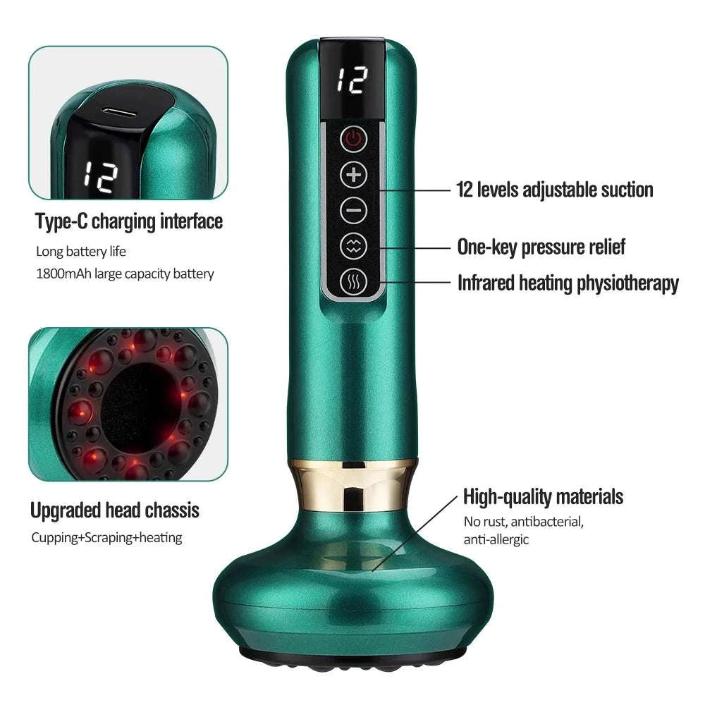 PowerForm Thermo Saugmassage Körperformer Pro