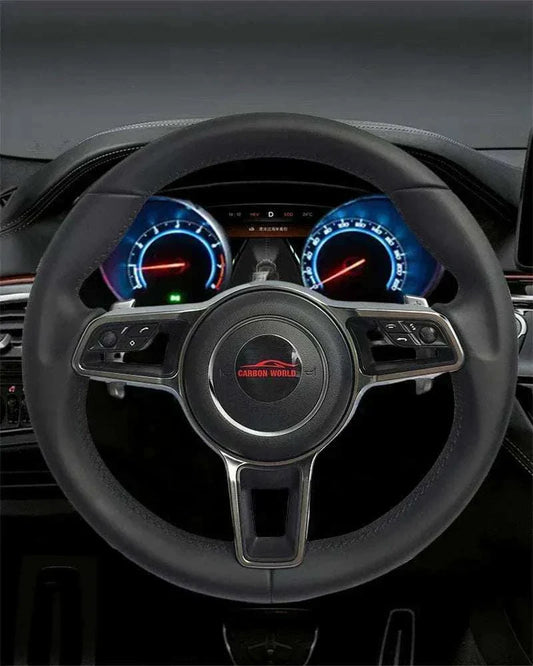 Maßgeschneiderter Lederlenkrad Bezug für Porsche für besseren Griff und Komfort