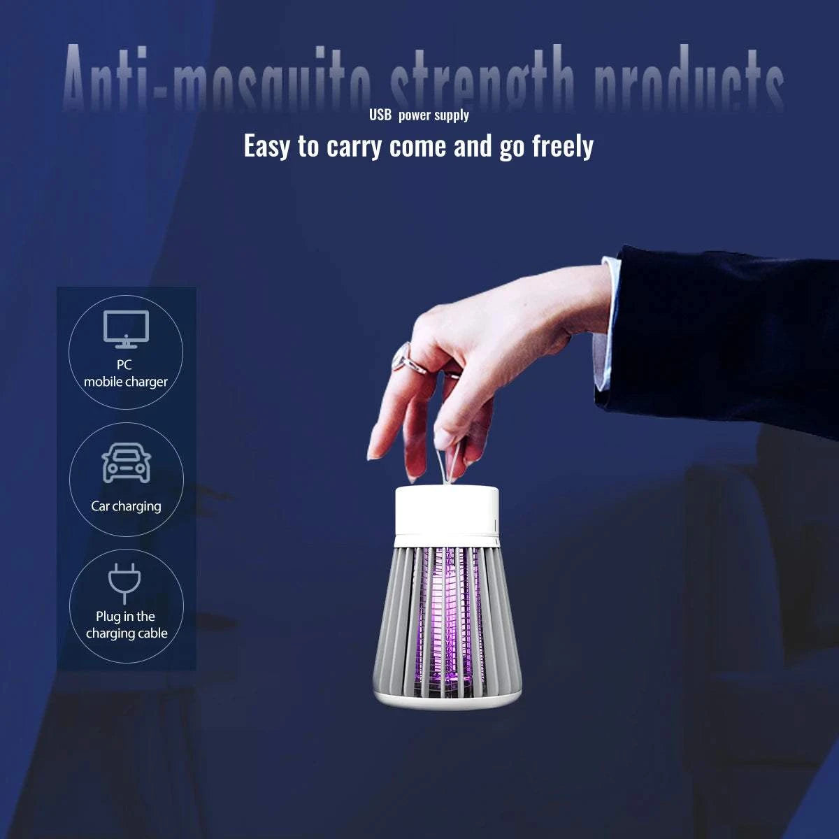 Smarte Mückenfalle LED Nachtlampe