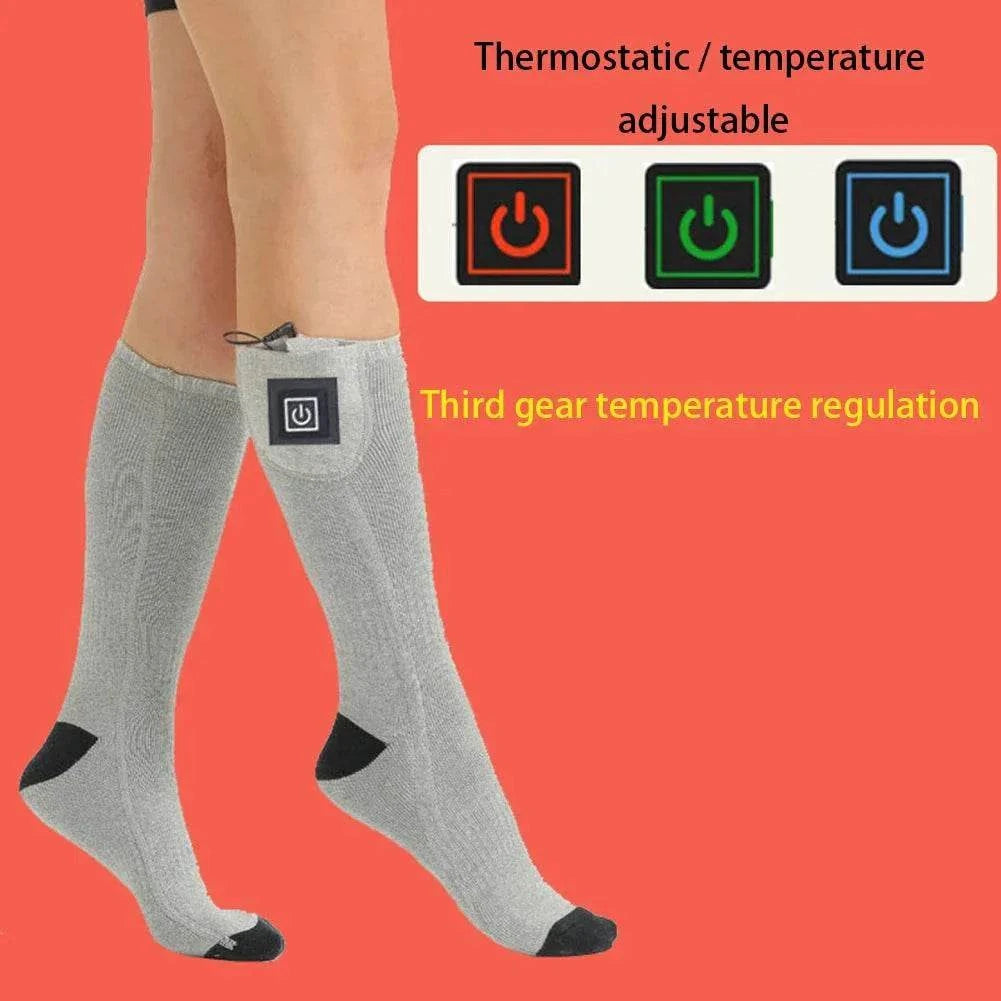 Warme Heizsocken