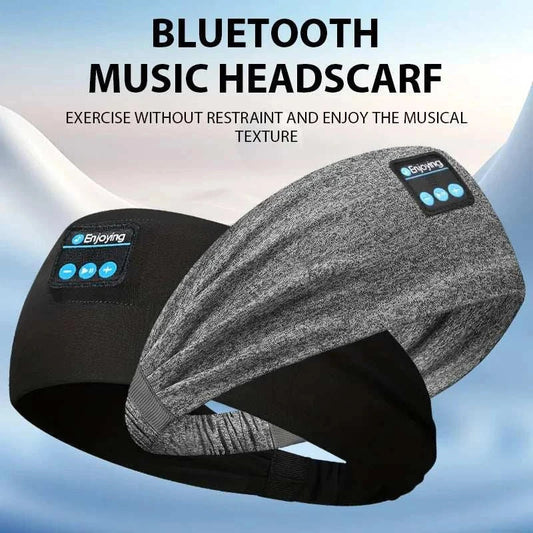 Bluetooth-Stirnband für bequemen Schlaf und Sport mit kabellosen Stereo-Kopfhörern