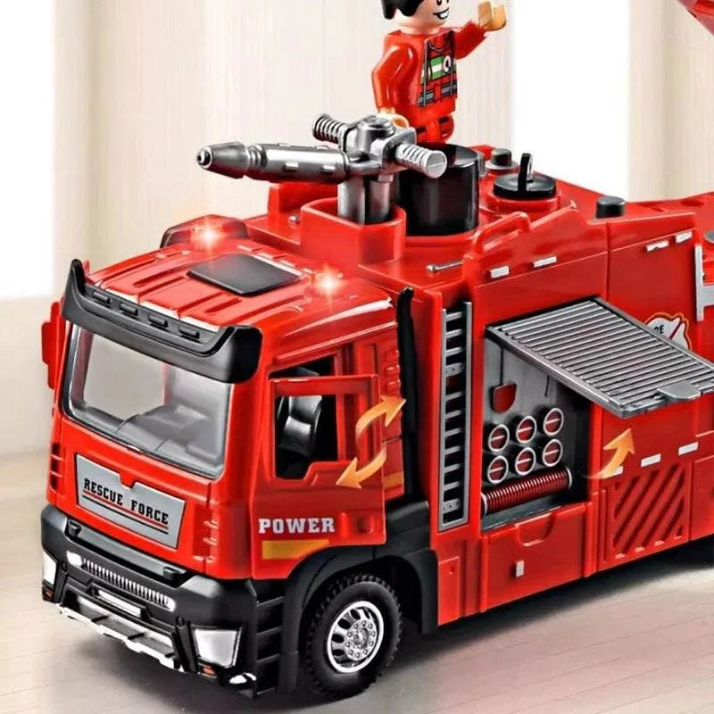 Feuerwehr Löschwagen Rettungs-Sprühwagen Spielzeug
