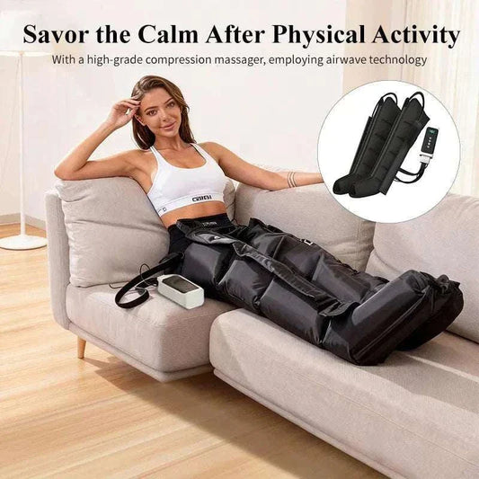 Airwave Massager Pro leg and foot air compression massager for muscle relaxation and improved circulation