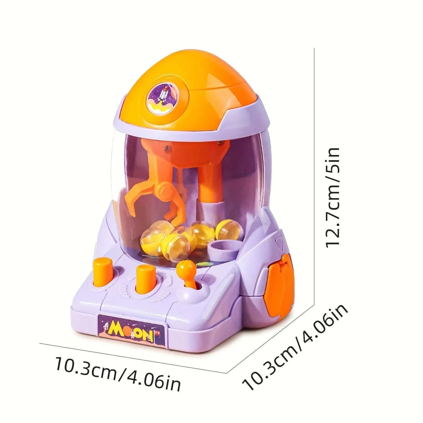 Raketen Fangspiel Mini-Klauer Tischkonsole