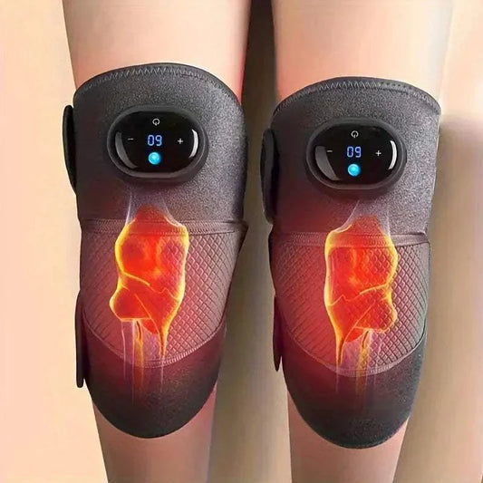 Warme Massage Wrap mit Wärme- und Vibrationsfunktion zur Schmerzlinderung und Muskelentspannung