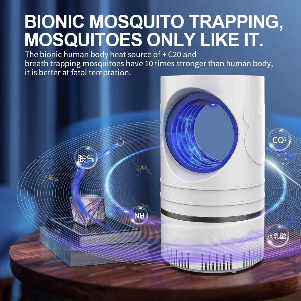 Summer Night Mosquito Trap USB Lamp Silent
