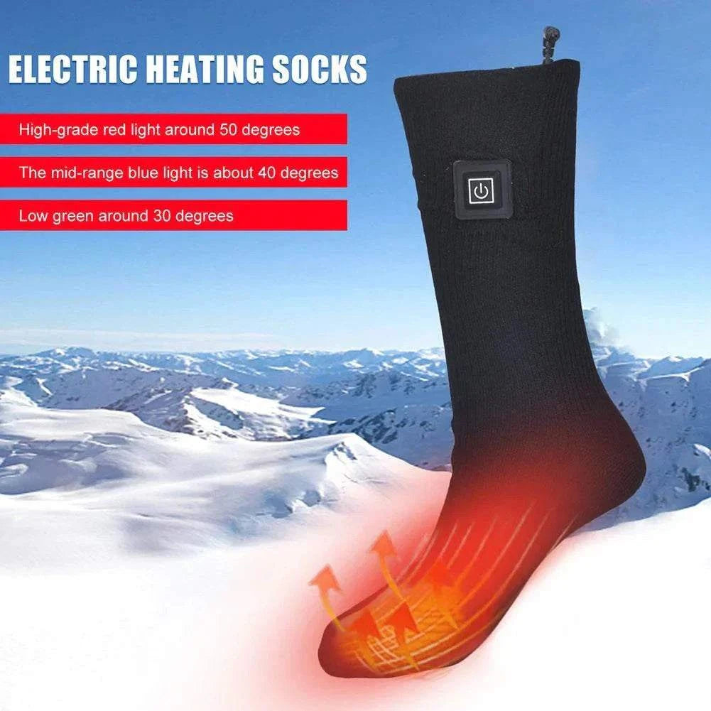 Warme Heizsocken