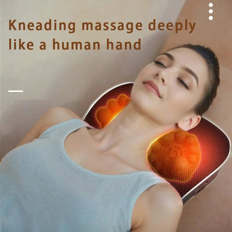 RelaxPro Shiatsu Neck Massager Cushion
