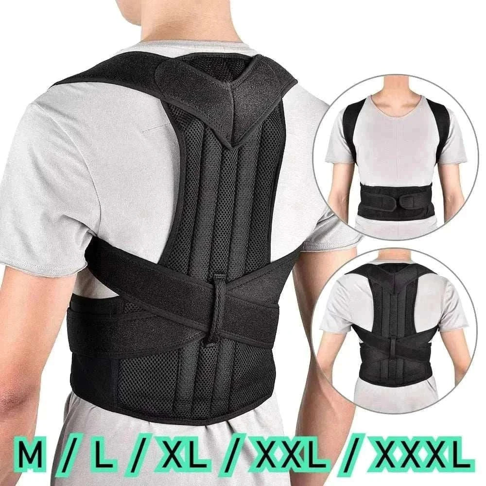Starker Rucken ergonomische Rückenstütze zur Haltungskorrektur und Schmerzlinderung