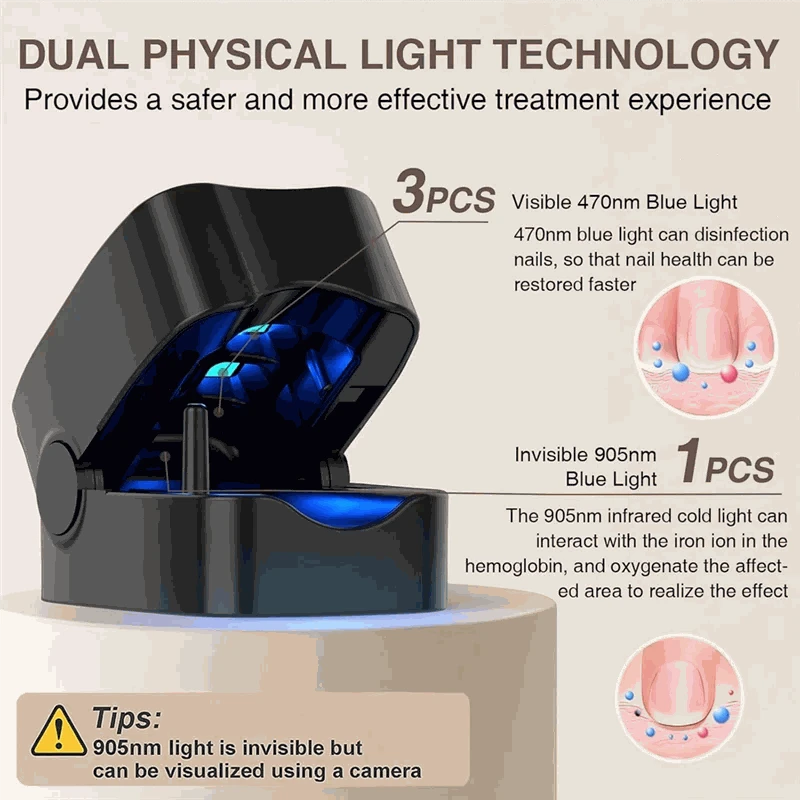Pro Nagelpilz Laser Pflegegerät für Zuhause