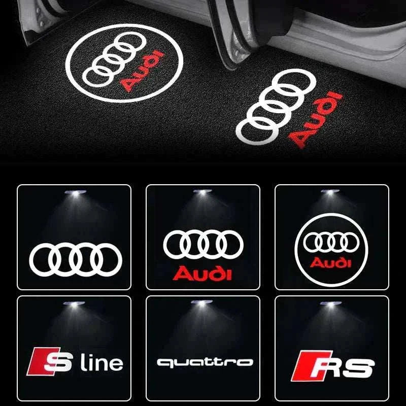 WelcomeLight Auto-Projektor elegante LED-Türbeleuchtung für Audi